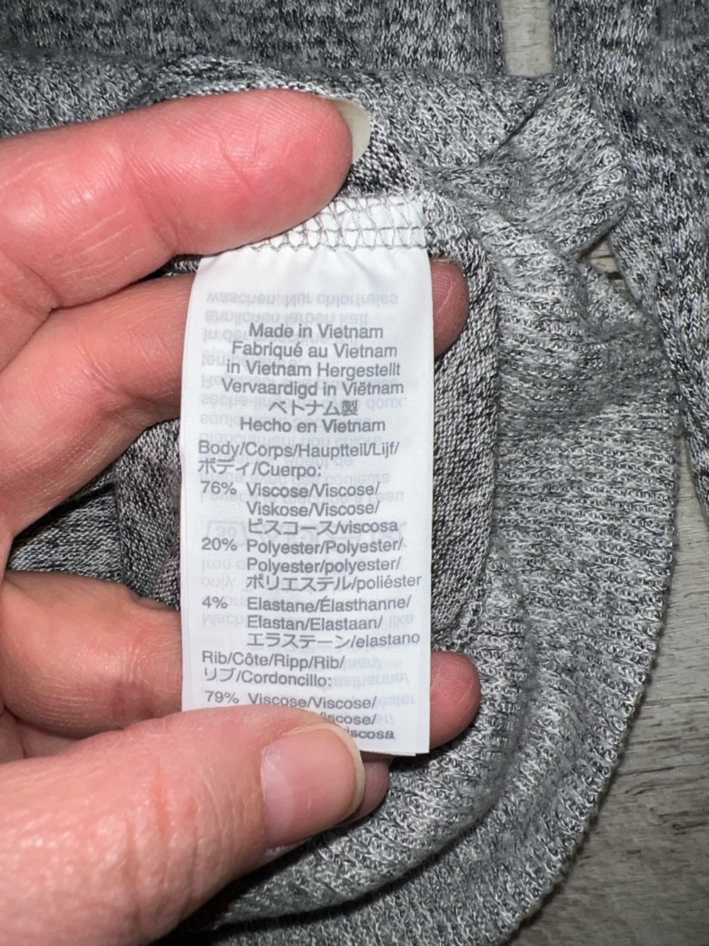 NEW J. Crew Heather Gray Sweater with Button Details - Picture 4 of 6